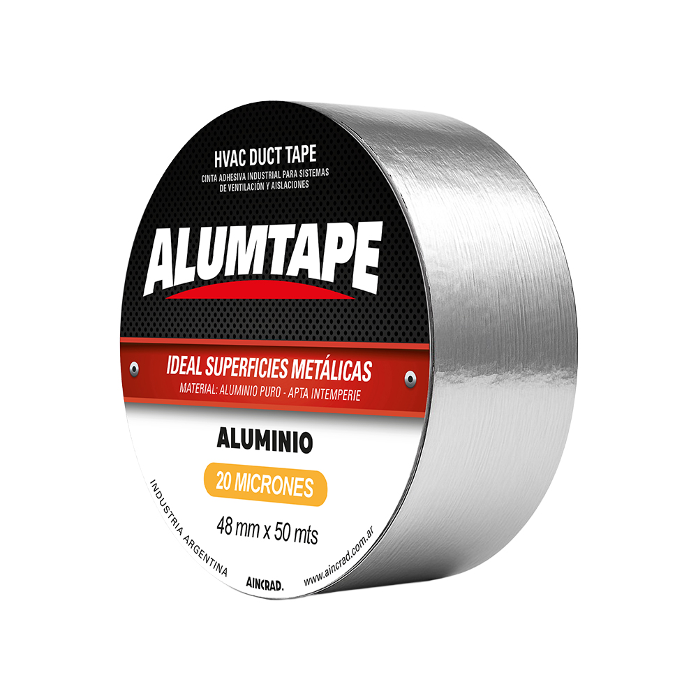 Cinta ALUMTAPE Aluminio Puro